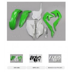 ufo plast KAWASAKI KXF 250 2021 - 2023 set plastik (izberi barvo)